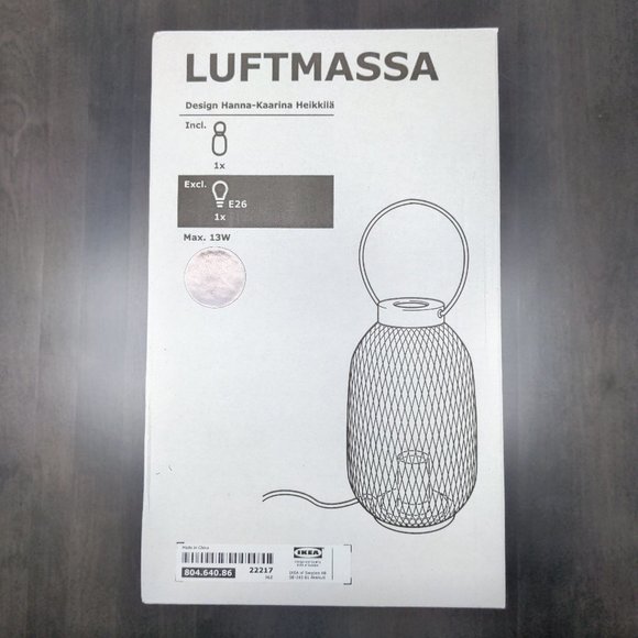 IKEA Luftmassa Lamp NIB - Picture 6 of 8